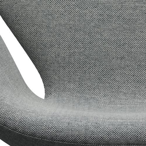 Fritz Hansen Swan Lounge Chair, teplý grafit/hallingdal bílá šedá