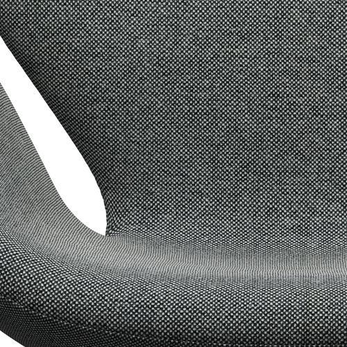 Fritz Hansen Swan Lounge Chair, teplý grafit/hallingdal bílá/hnědá