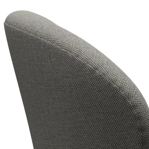 Fritz Hansen Swan Lounge Chair, teplá grafit/re vlna šedá/planárna