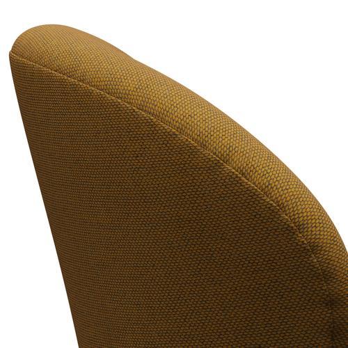 Fritz Hansen Swan Lounge Chair, teplý grafit/Re Wool Saffron/Natural