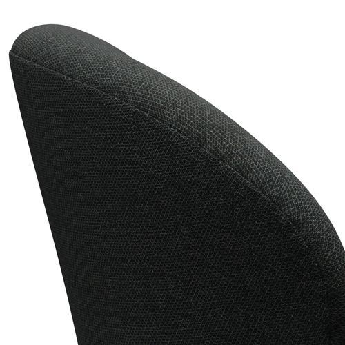 Fritz Hansen Swan Lounge Chair, Warm Graphite/Re Wool Black/Natural