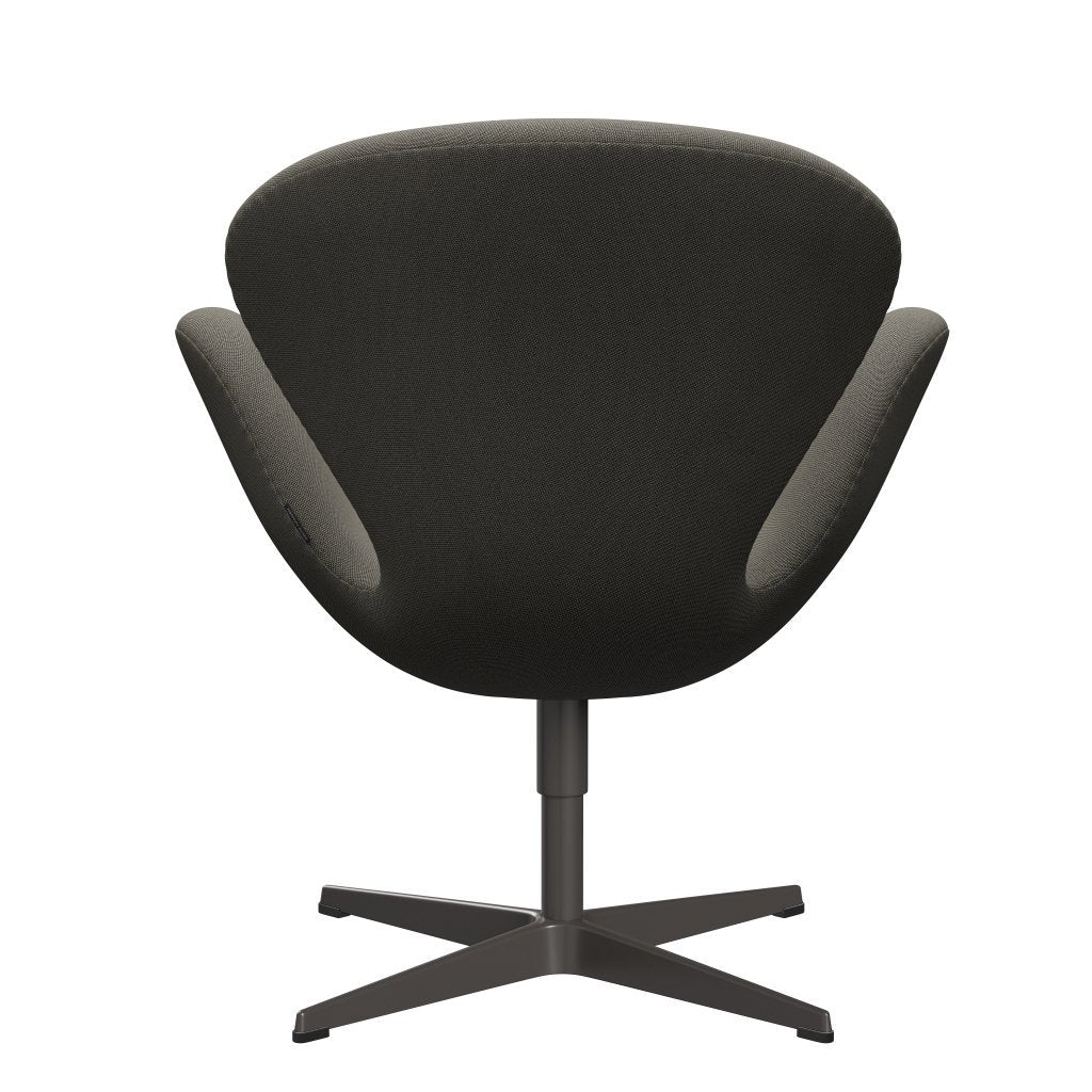 Fritz Hansen Swan Lounge Chair, Warm Graphite/Rime Dark Grey/Beige