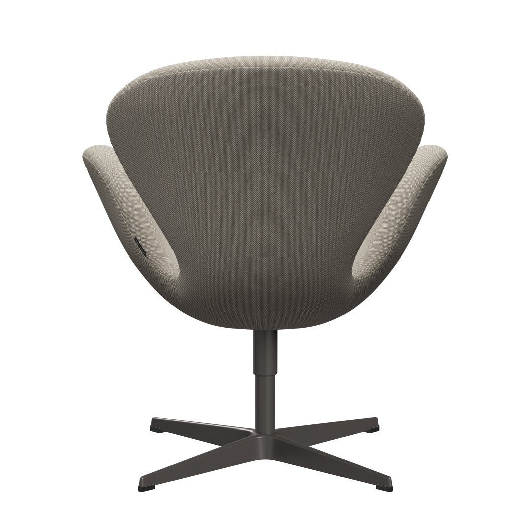 Fritz Hansen Swan Lounge Chair, Warm Graphite/Steelcut Trio Sand