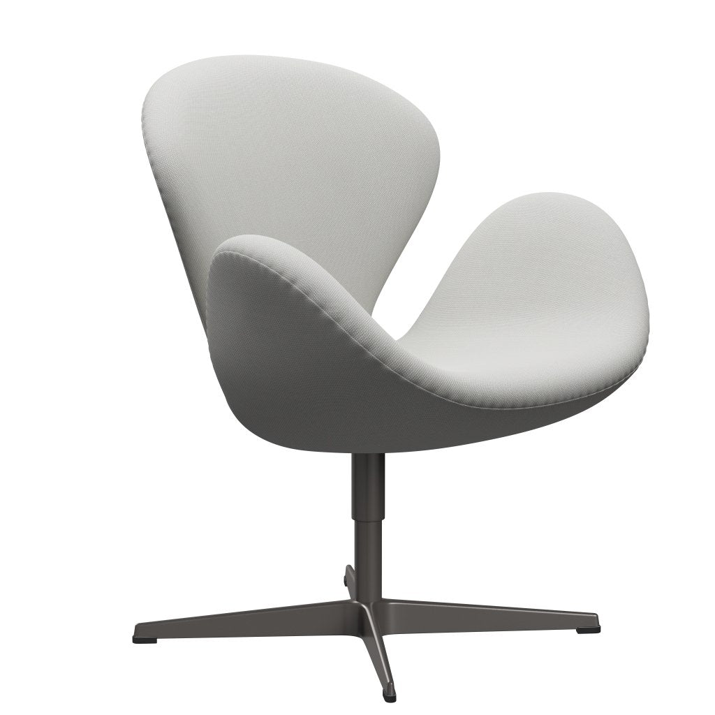 Fritz Hansen Swan Lounge Chair, Warm Graphite/Steelcut Trio Delicate Mint Green