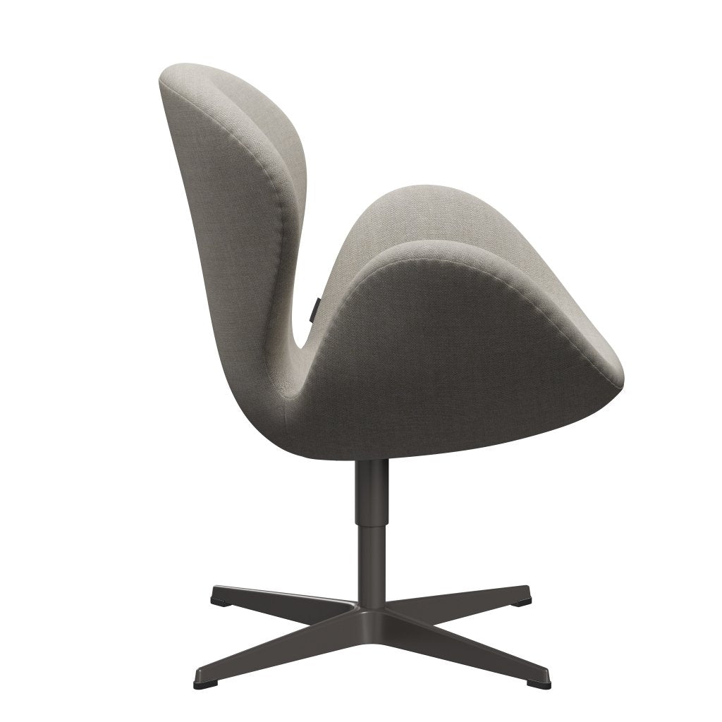 Fritz Hansen Swan Lounge Chair, teplý grafit/Sunniva Beige