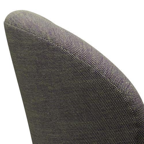 Fritz Hansen Swan Lounge Chair, Warm Graphite/Sunniva Light Green/Violet