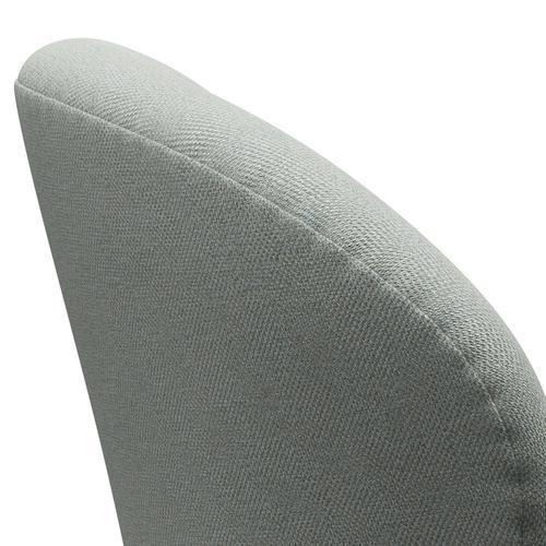 Fritz Hansen Swan Lounge Chair, teplá grafit/sunniva máta zelená