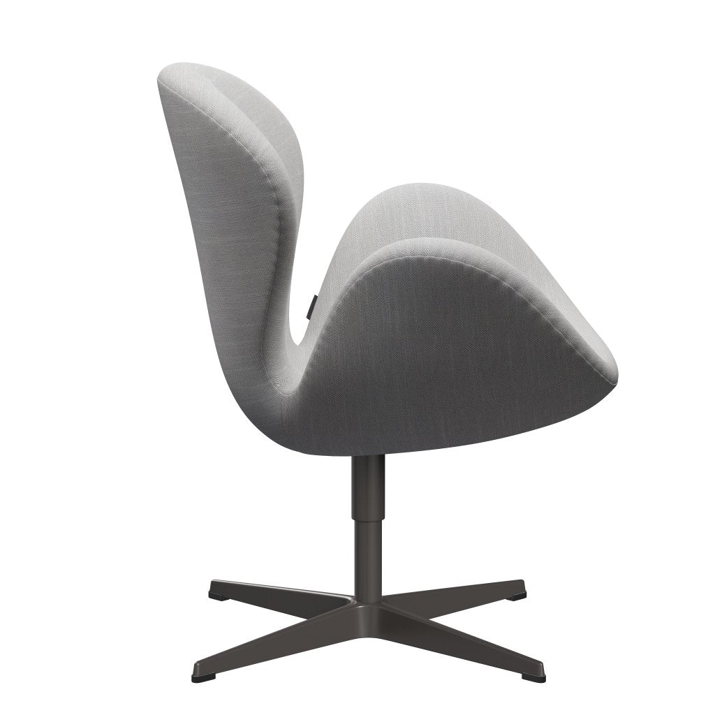 Fritz Hansen Swan Lounge Chair, Warm Graphite/Sunniva Natural/Light Grey