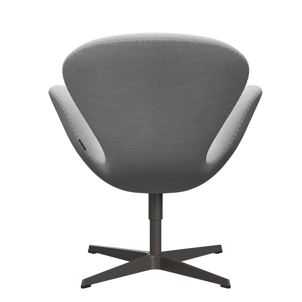 Fritz Hansen Swan Lounge Chair, teplý grafit/Sunniva Natural/Light Grey