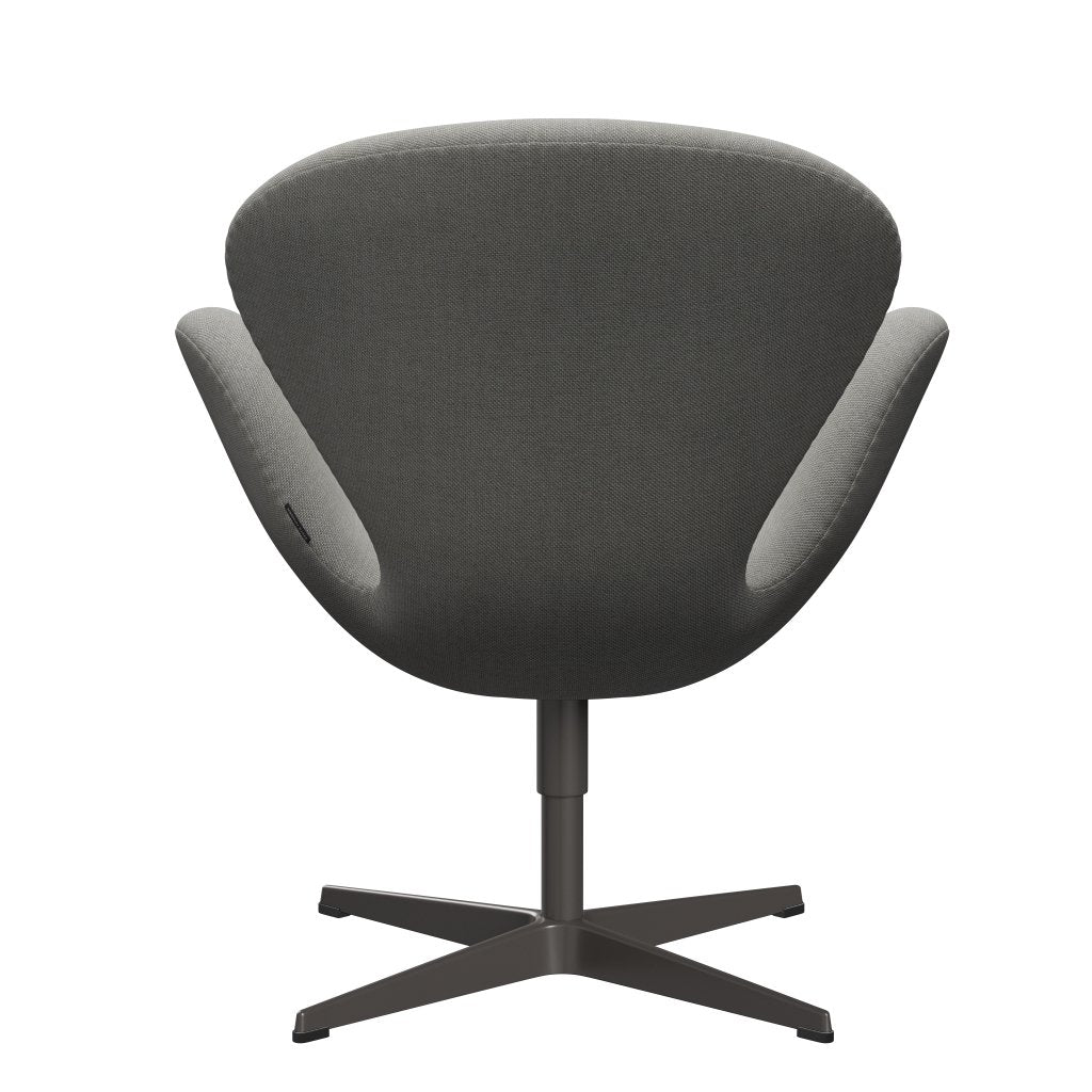 Fritz Hansen Swan Lounge Chair, teplý grafit/Sunniva písek/světle šedá