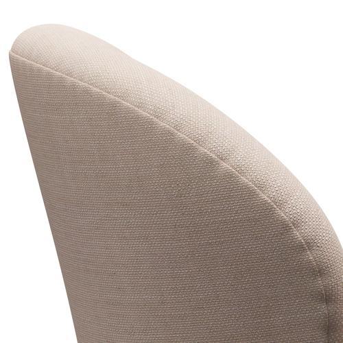 Fritz Hansen Swan Lounge Chair, teplý grafit/Sunniva písek/měkká růžová