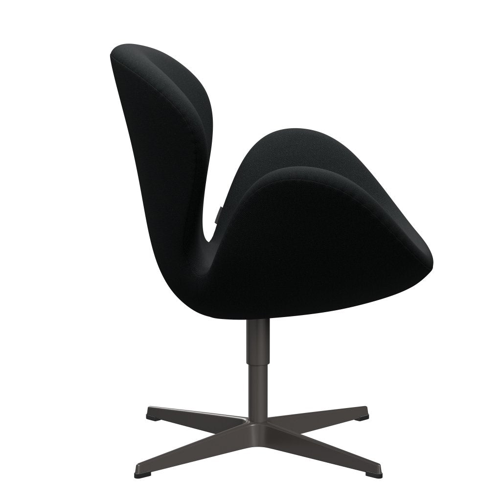 Fritz Hansen Swan Lounge Chair, Warm Graphite/Sunniva Black (193)