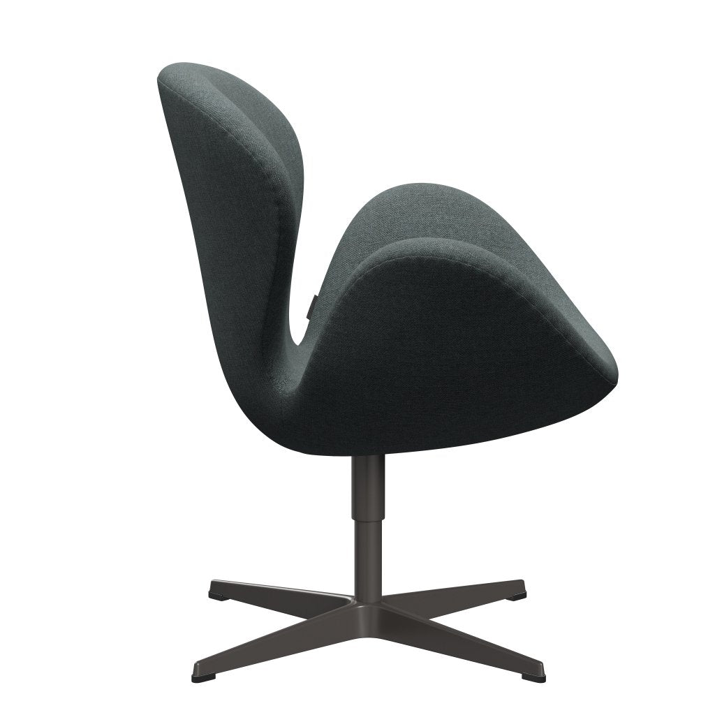 Fritz Hansen Swan Lounge Chair, teplá grafit/Sunniva Steel Grey