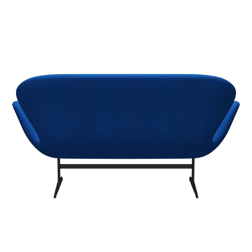 Fritz Hansen Swan Sofa 2 Seater, Brown Bronze/Tonus Blue