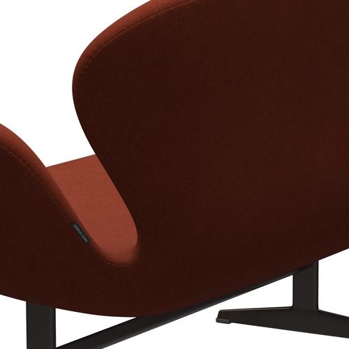 Fritz Hansen Swan Sofa 2 Seater, Brown Bronz/Tonus Rust