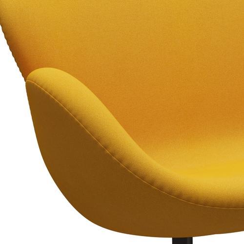 Fritz Hansen Swan Sofa 2 Seater, Brown Bronze/Tonus Mustard