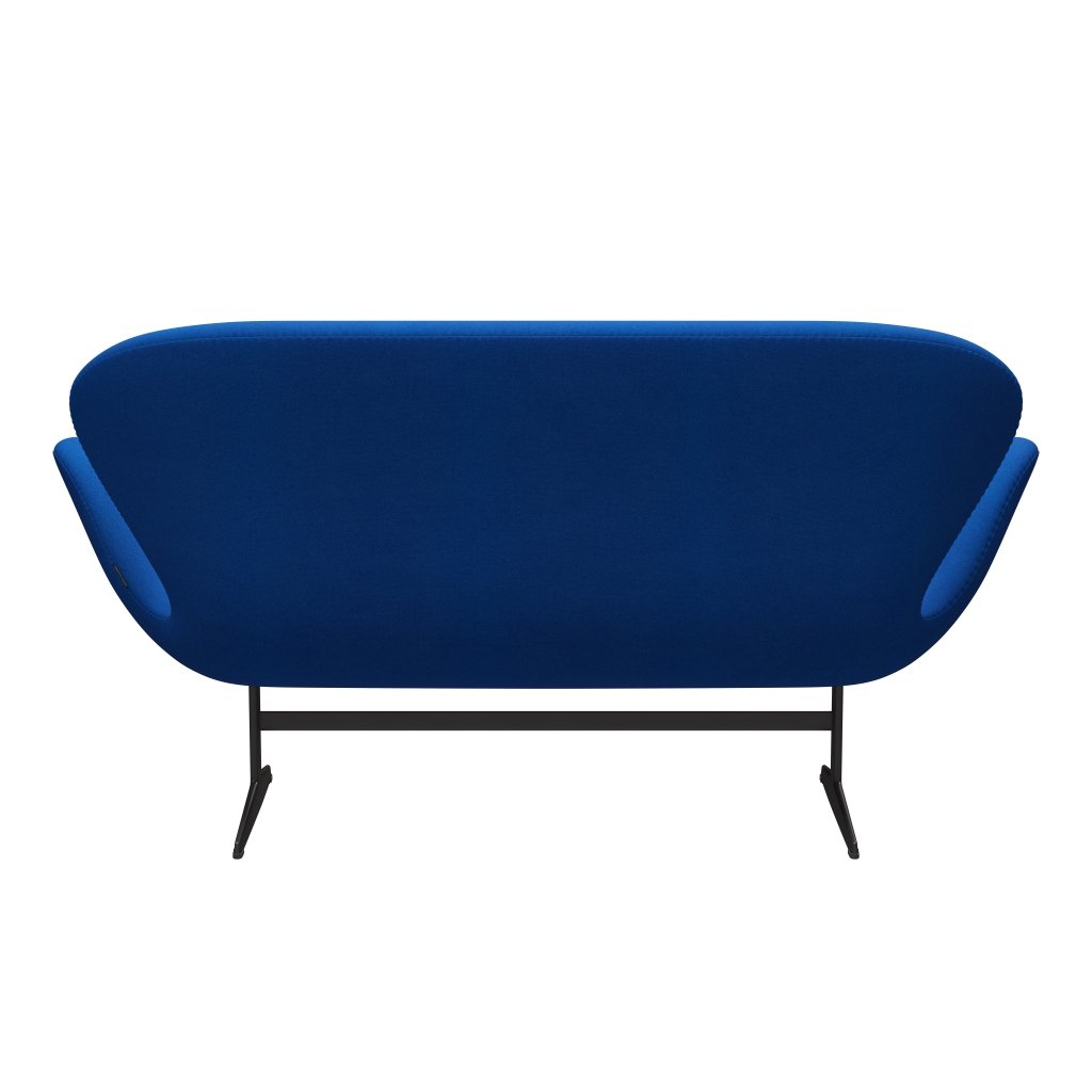 Fritz Hansen Swan Sofa 2 Seater, teplý grafit/tonus modrá