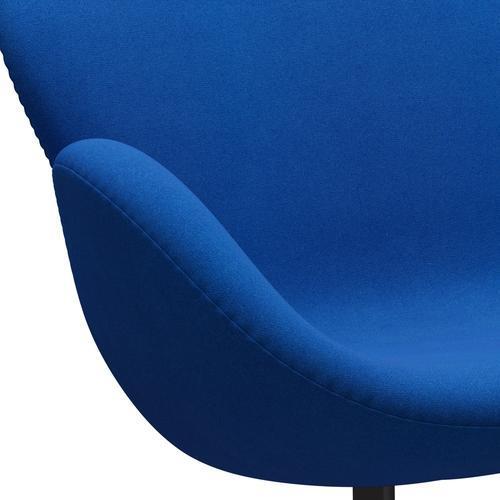 Fritz Hansen Swan Sofa 2 Seater, teplý grafit/tonus modrá