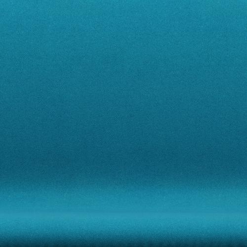 Fritz Hansen Swan Sofa 2 Seater, Warm Graphite/Tonus Turquoise