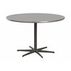 Kruhový jídelní stůl Fritz Hansen Ø120 cm, šedý břečťan/teplý grafit