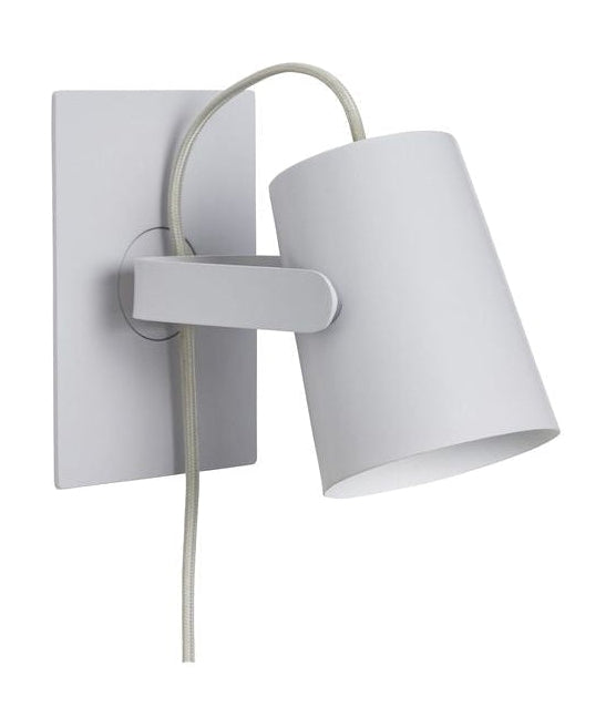 Hübsch Ardent Wall Lamp, Light Grey