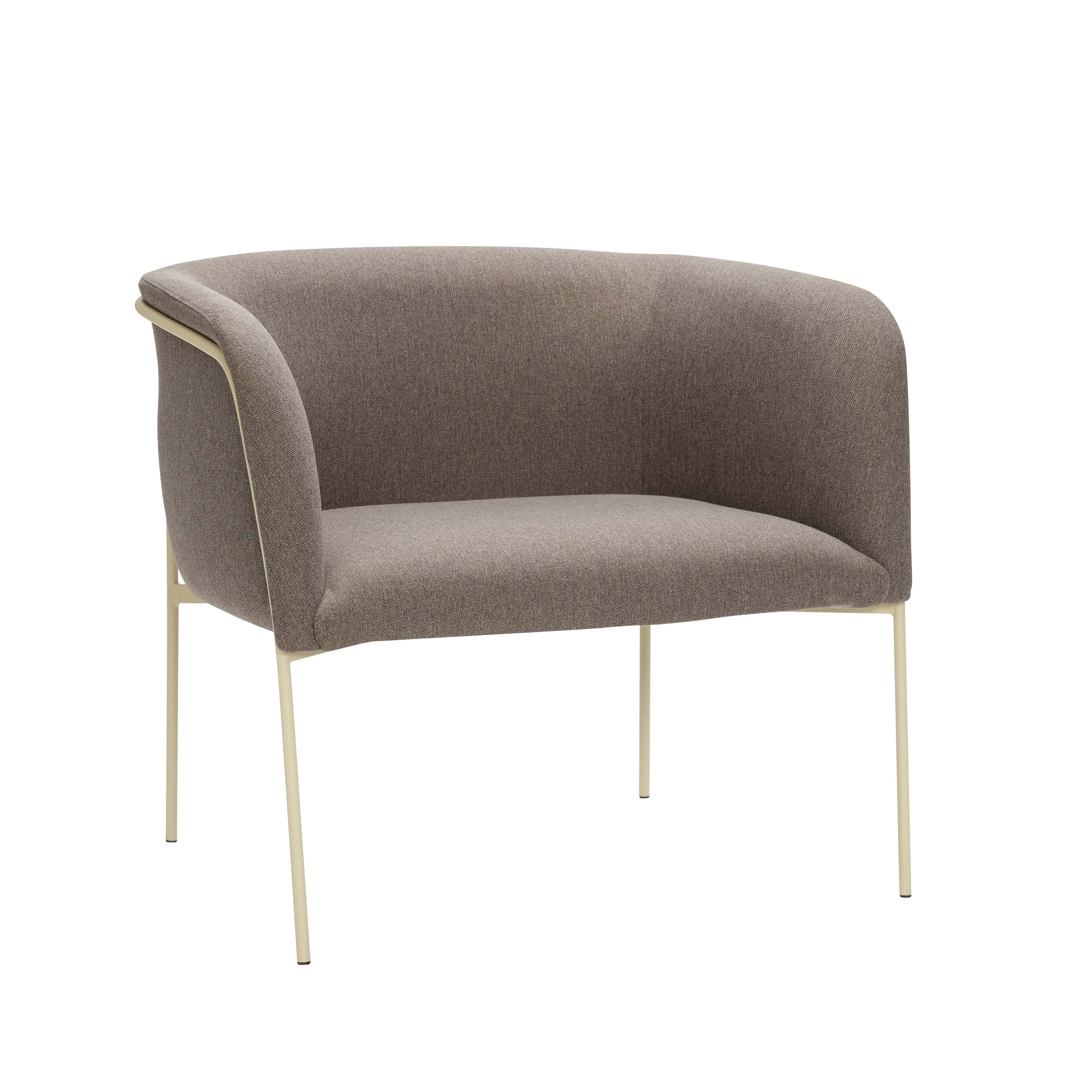 Hübsch Eyrie Lounge Chair, Brown