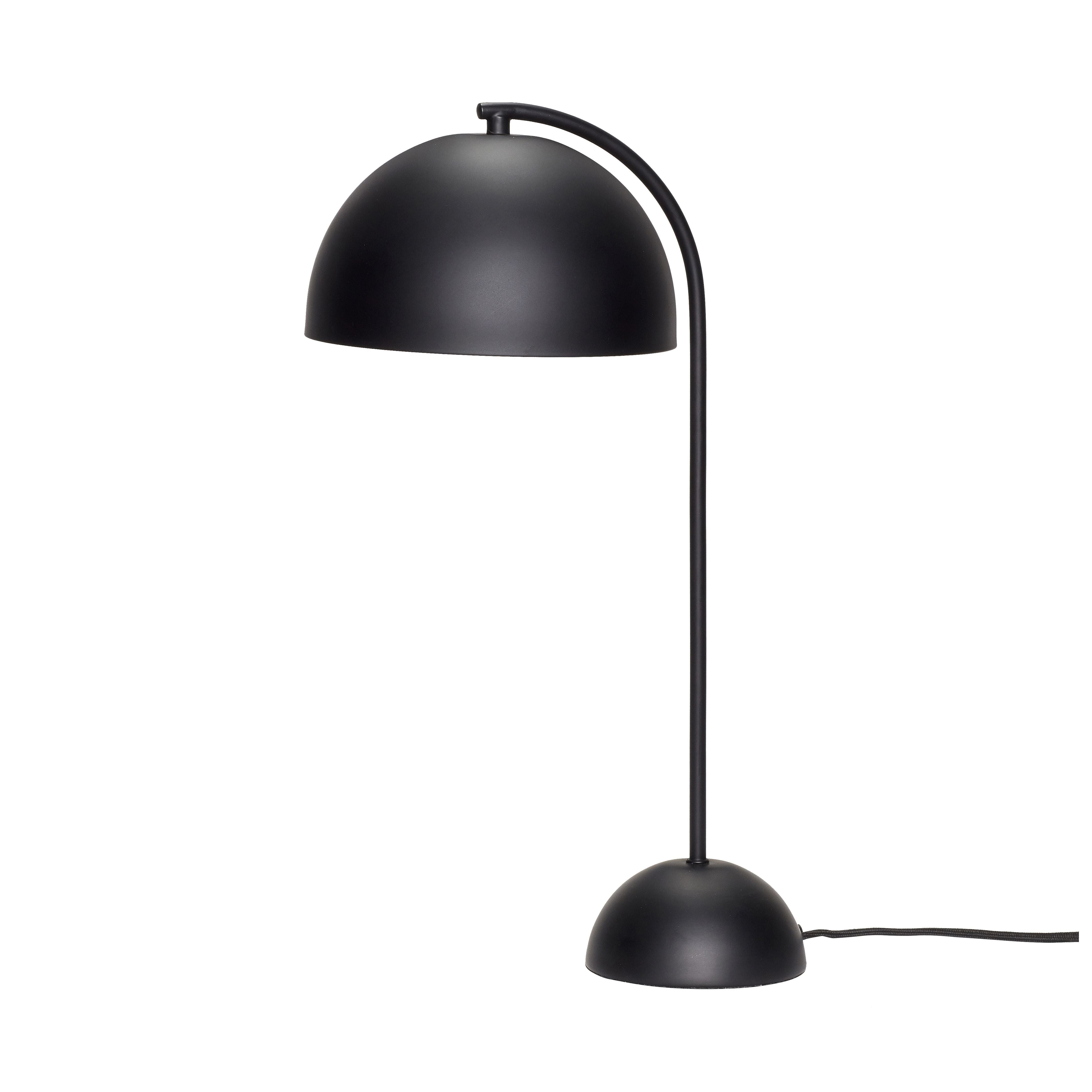 Hübsch Form Table Lamp, černá