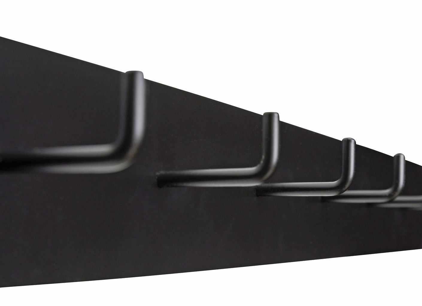 Hübsch Hack Wall Coat Rack, Black