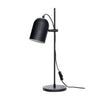 Hübsch trubka stolní lampa kov, černá