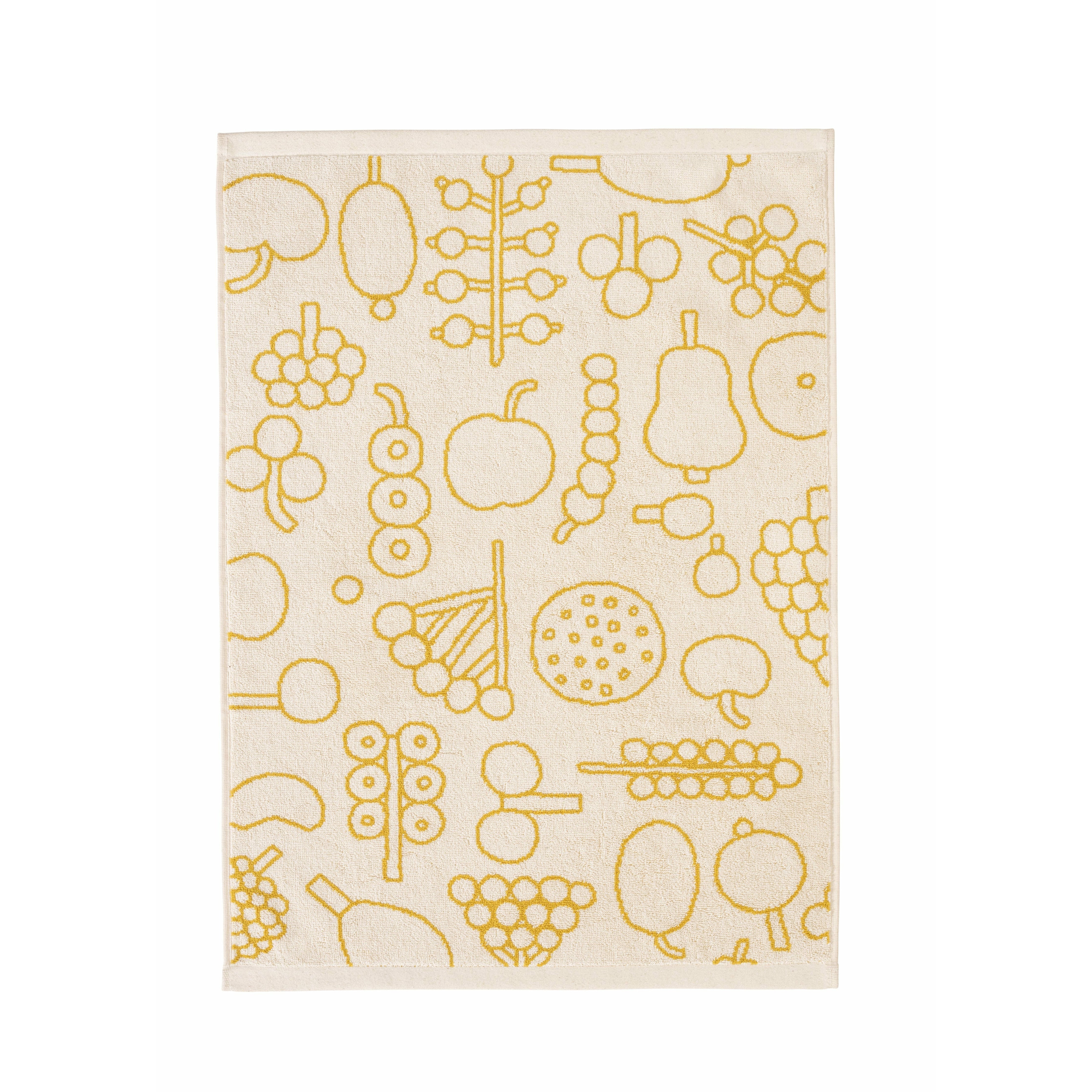 Iittala Oiva Toikka Towel 50x70cm, Frutta Yellow