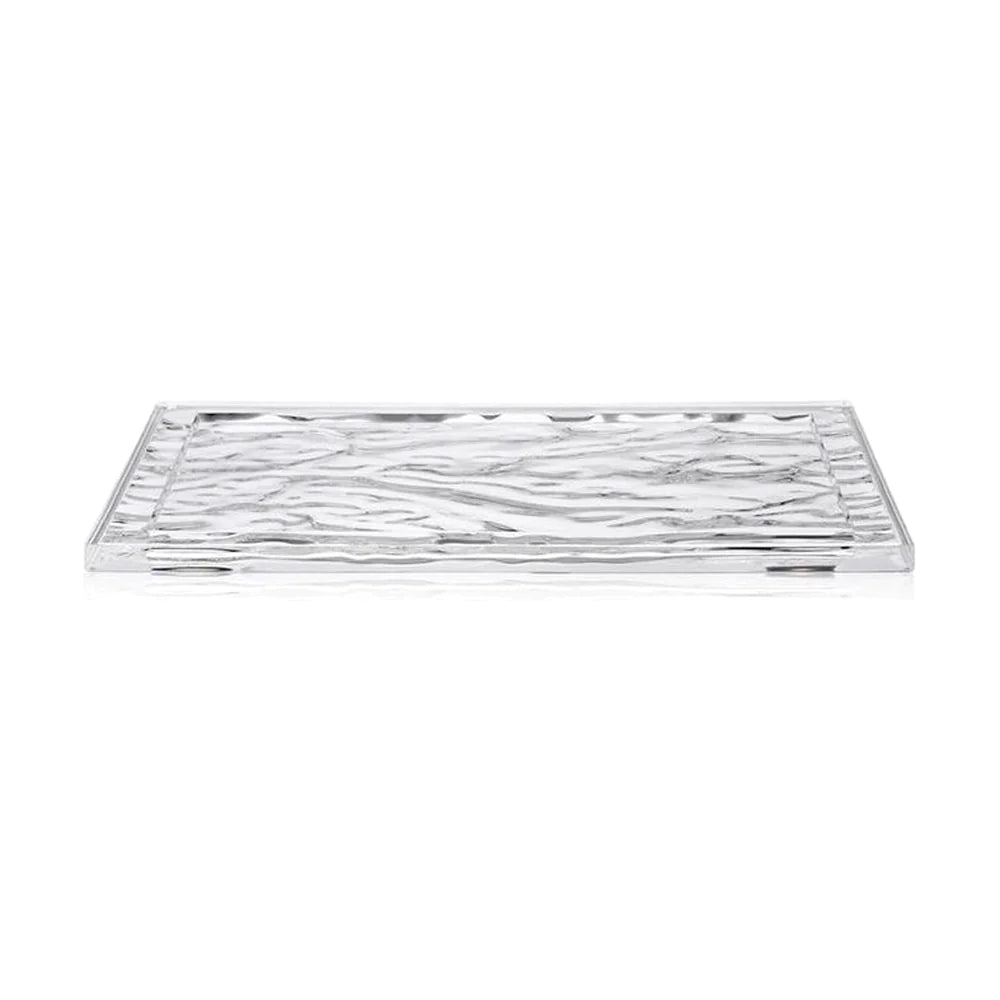 Kartell Dune Tray 46x22 cm, Crystal