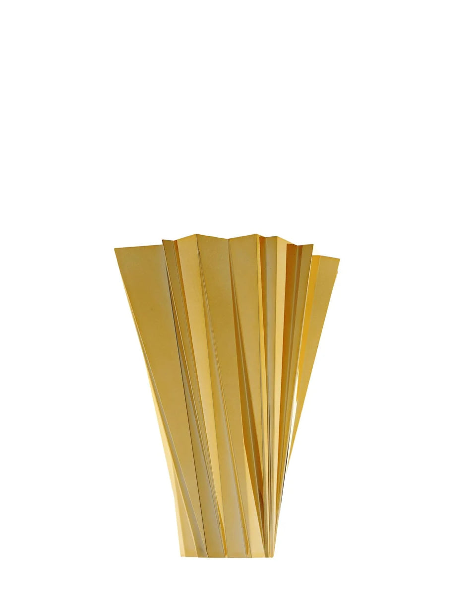 Kartell Shanghai Vase, Gold