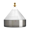 Kartell Trullo Centerpiece, Crystal/Fume