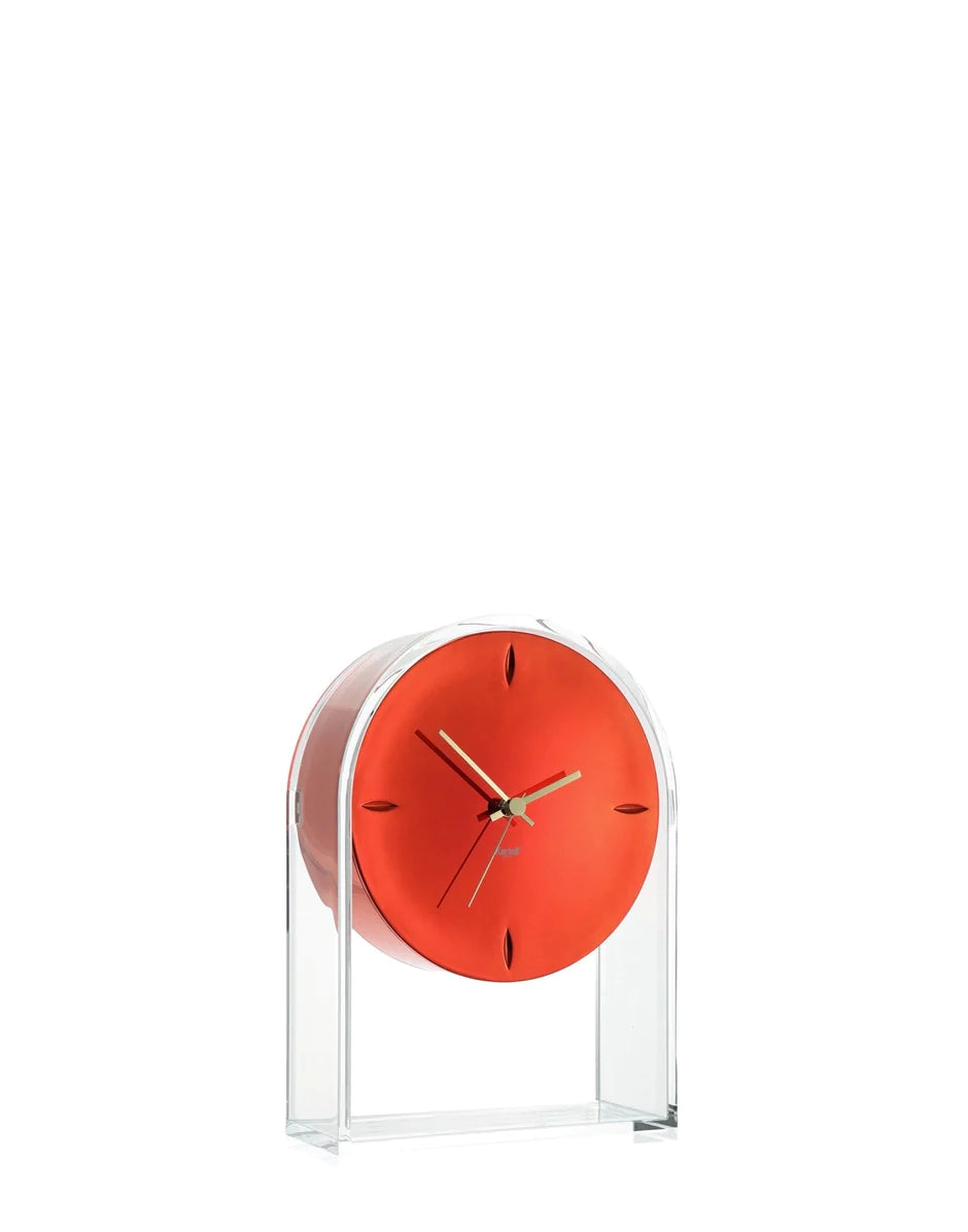 Hodiny Kartell Air du Temps, Crystal/Red