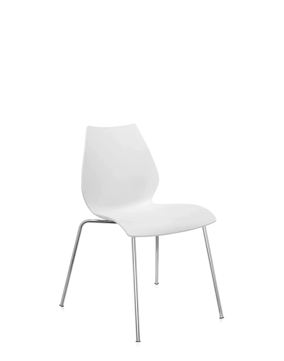 Kartell Maui Chair, Zinc White