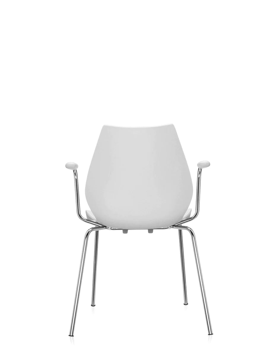 Kartell Maui Armchair, Zinc White