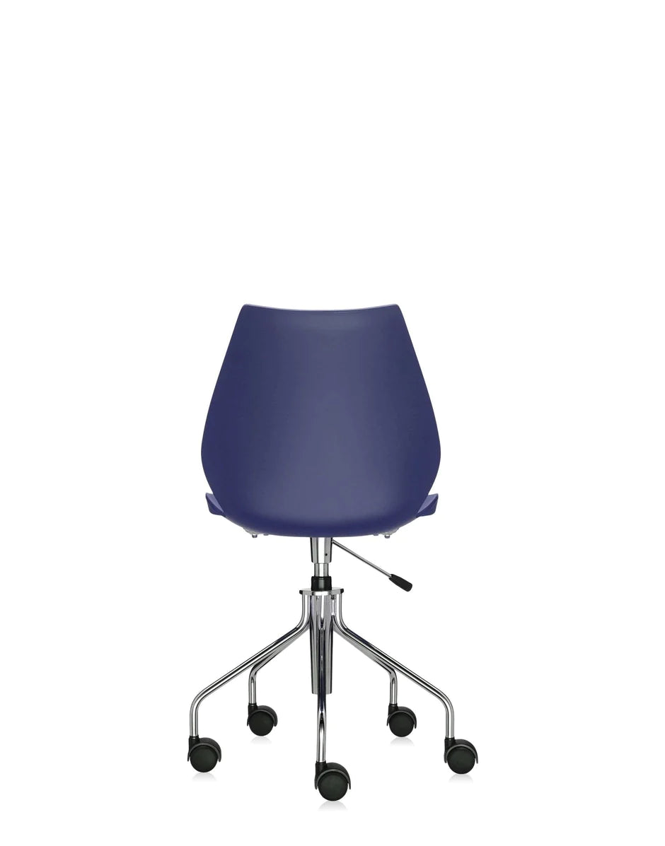 Kartell Maui Swivel Chair, Navy Blue