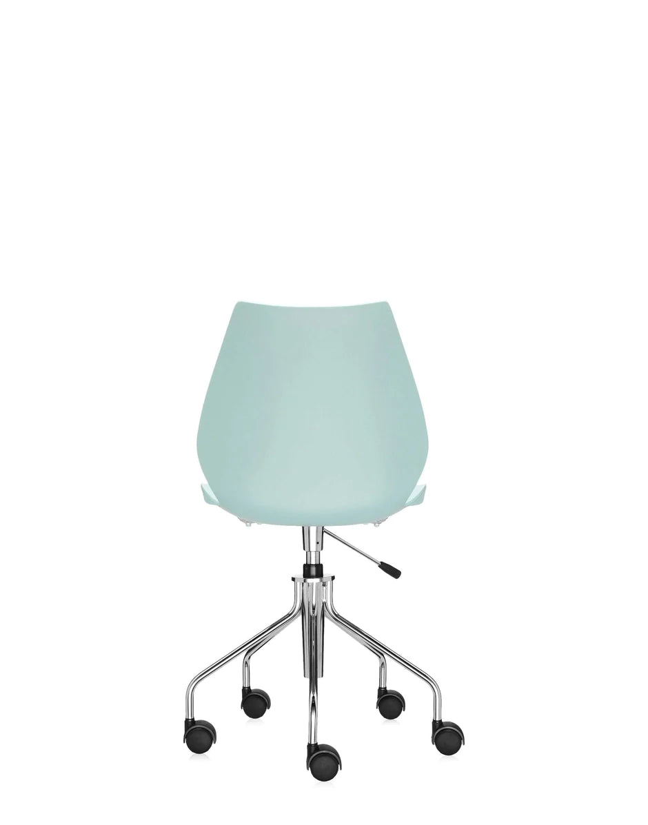 Kartell Maui Swivel Chair, Light Blue