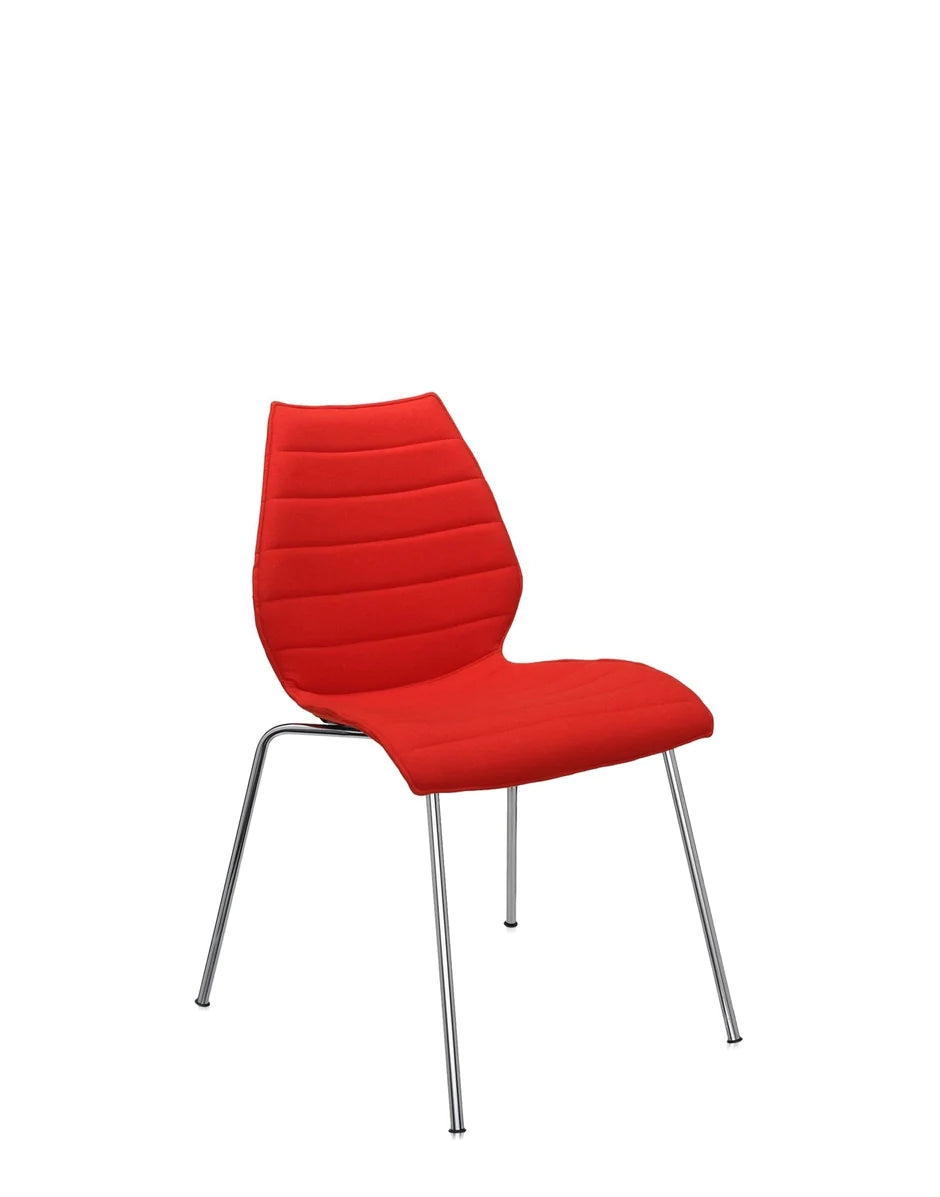 Kartell Maui Soft Trevira Chair, červená