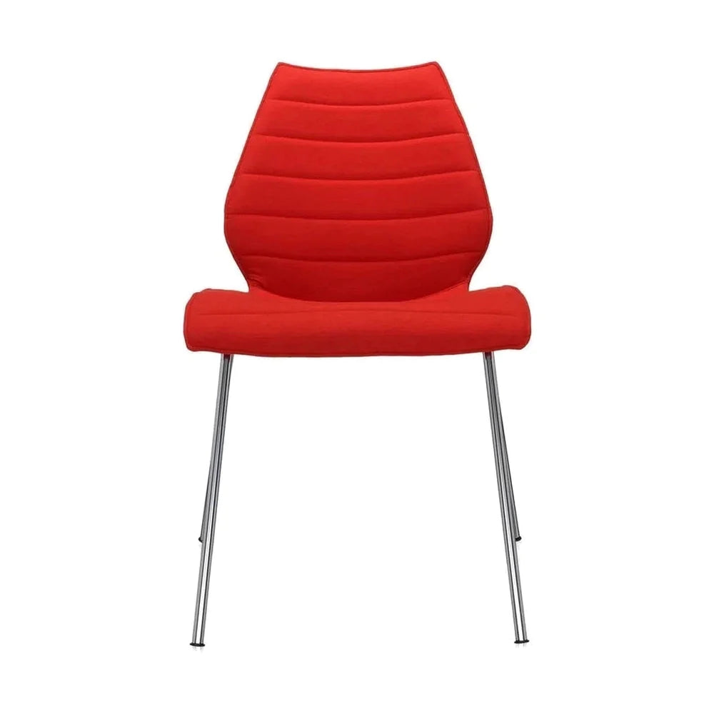 Kartell Maui Soft Trevira Chair, červená