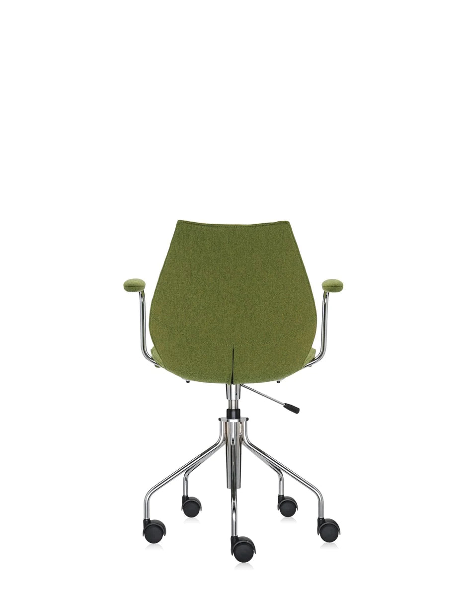 Kartell Maui Soft Trevira Armchair, Acid Green