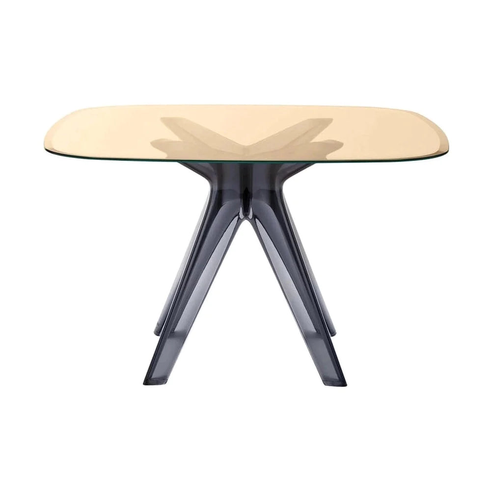 Kartell Sir Gio Table Square, Fume/Bronze