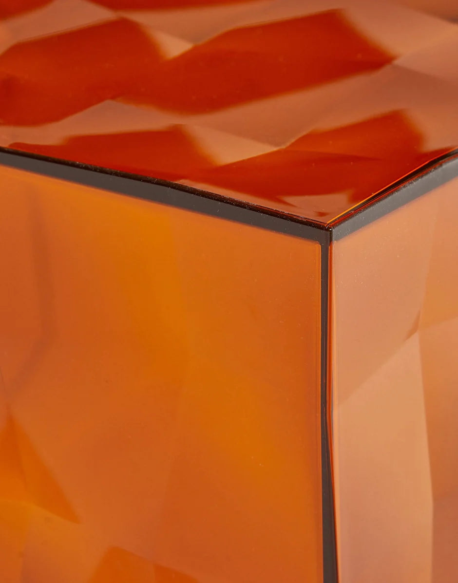 Kartell Optic Container, Amber