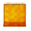 Kartell Optic Container With Door, Amber