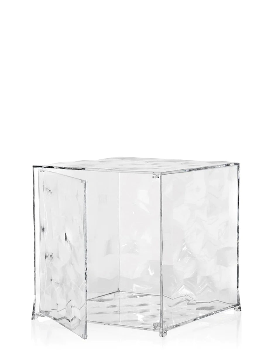 Kartell Optic Container se dveřmi, krystal