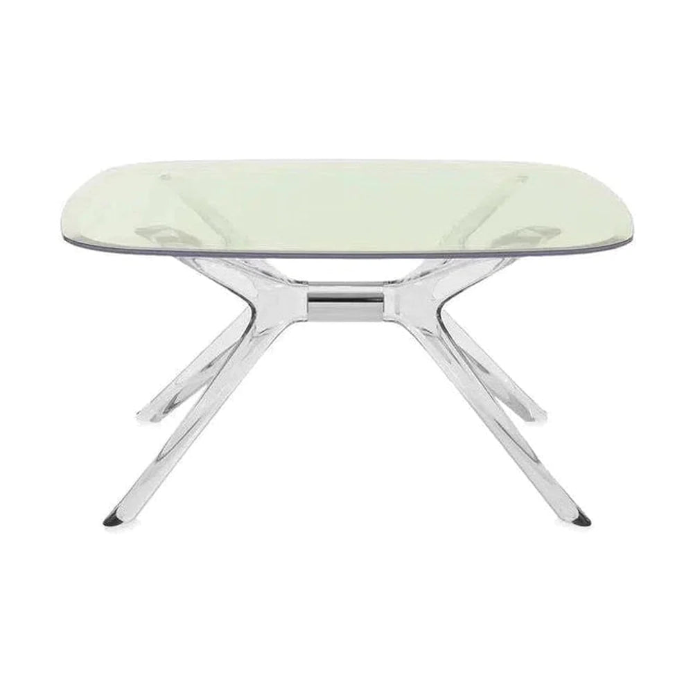 Kartell Blast Side Table Square, Chrome/Green