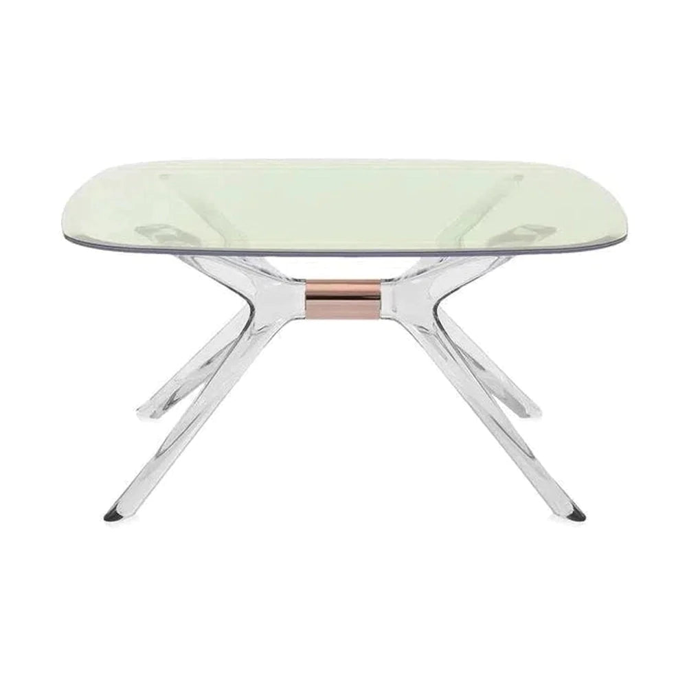 Kartell Blast Side Table Square, bronz/zelená