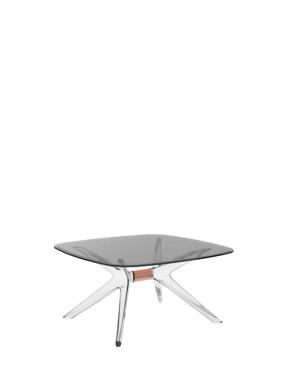 Kartell Blast Side Table Square, bronz/šedá