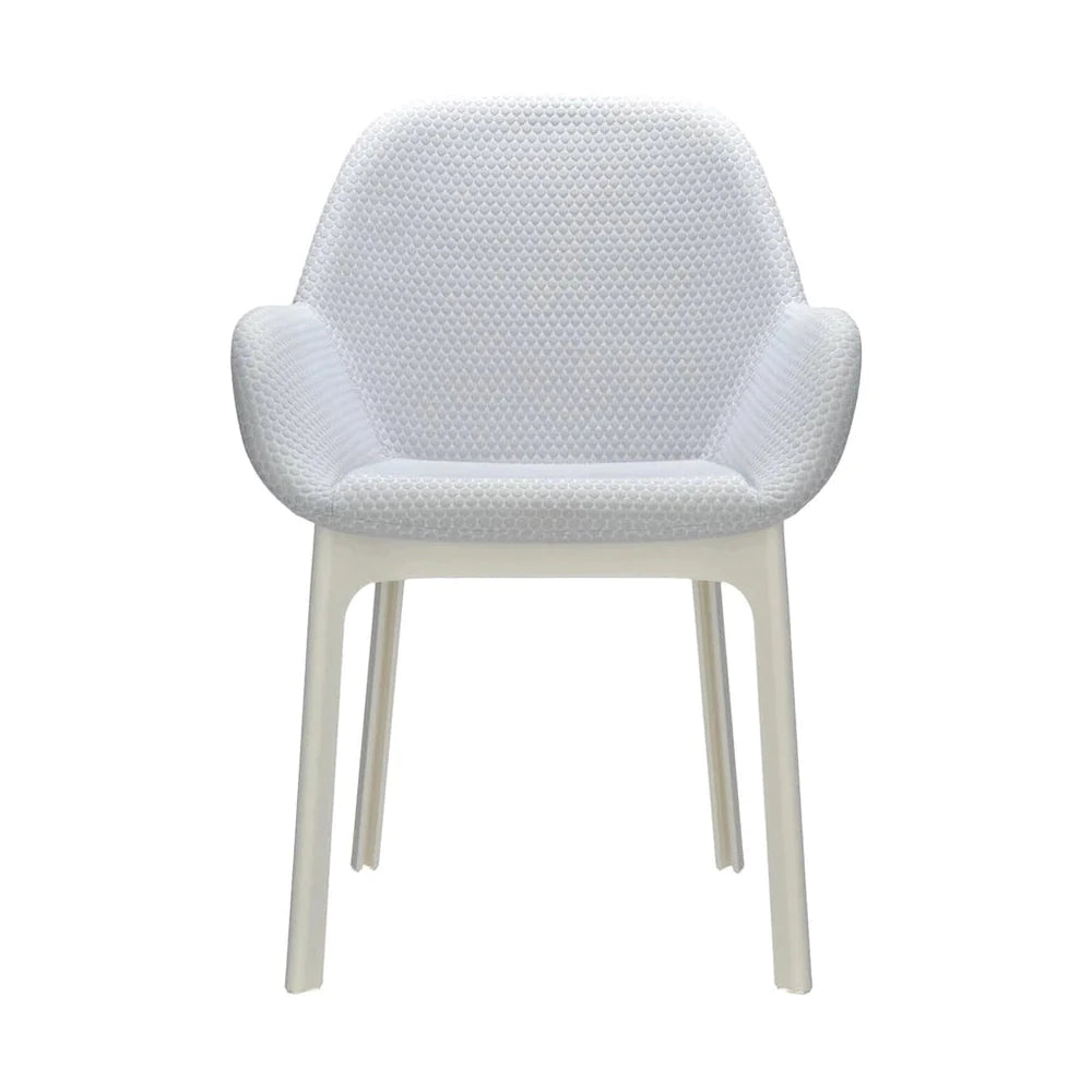 Kartell Clap Armchair, White/Grey