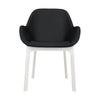 Kartell Clap Pvc Armchair, White/Glossy Black